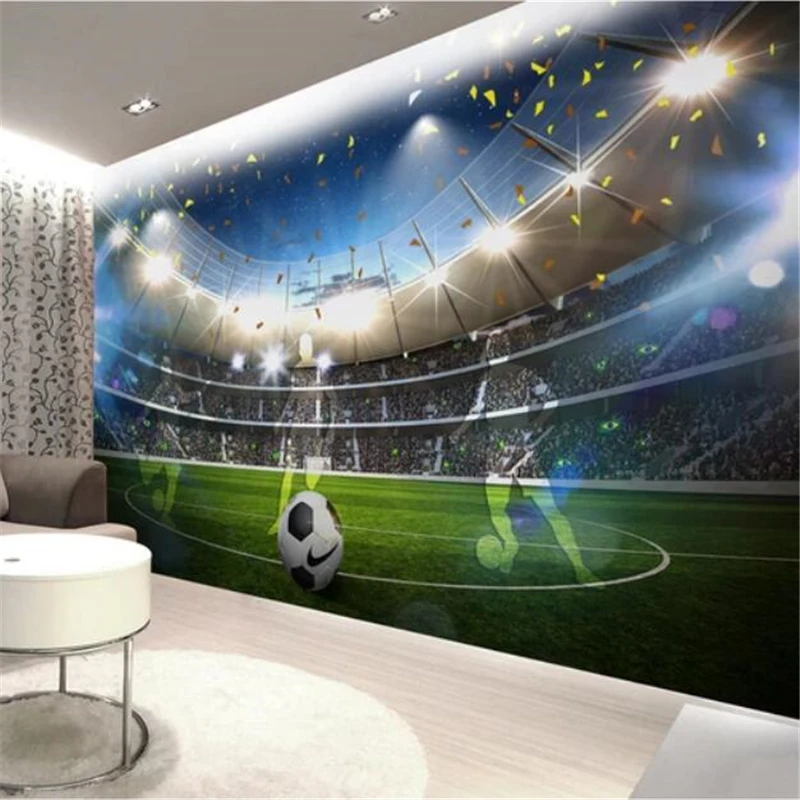 Custom wallpaper 3D murals giant football field 3D background wall decorative painting wall papers home decor mural 3d wallpaper
Custom wallpaper 3D murals giant football field 3D background wall decorative painting wall papers home decor mural 3d wallpaper