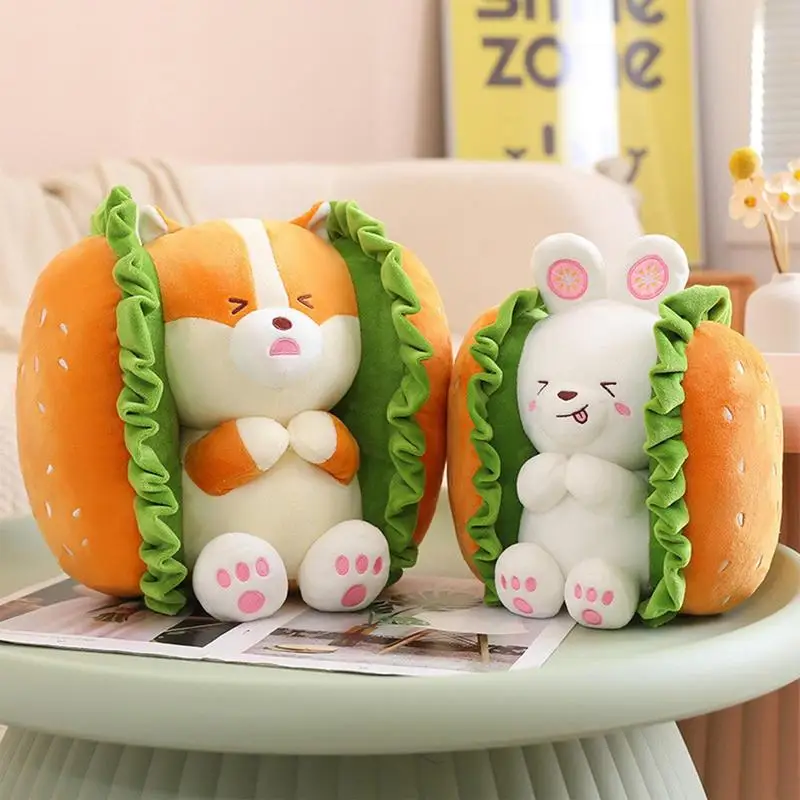 Животное собака плюшевая мультяшная кукла плюшевая собака бургер для детей и взрослых спальный компаньон обнимаемый диван-кровать украшение для жены
Животное собака плюшевая мультяшная кукла плюшевая собака бургер для детей и взрослых спальный компаньон обнимаемый диван-кровать украшение для жены