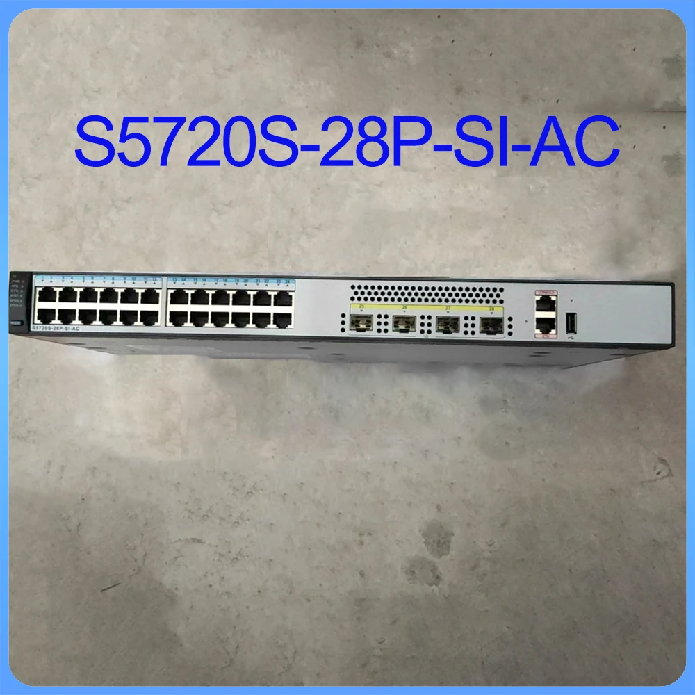 Для Huawei S5720S-28P-SI-AC Gigabit Switch 
Для Huawei S5720S-28P-SI-AC Gigabit Switch