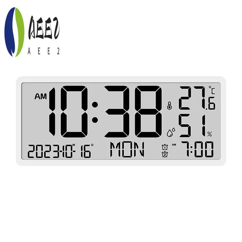 AEE2-ЖК-цифровой будильник с датчиком температуры, настольный и настенный монтаж, ручная и автоматическая регулировка дисплея
AEE2-ЖК-цифровой будильник с датчиком температуры, настольный и настенный монтаж, ручная и автоматическая регулировка дисплея