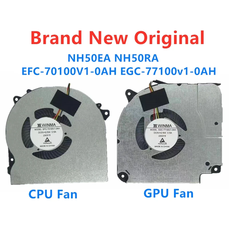 Новый оригинальный охлаждающий вентилятор для ноутбука Clevo NH50EA NH50RA EFC-70100V1-0AH, Охлаждающий радиатор для ноутбука
Новый оригинальный охлаждающий вентилятор для ноутбука Clevo NH50EA NH50RA EFC-70100V1-0AH, Охлаждающий радиатор для ноутбука