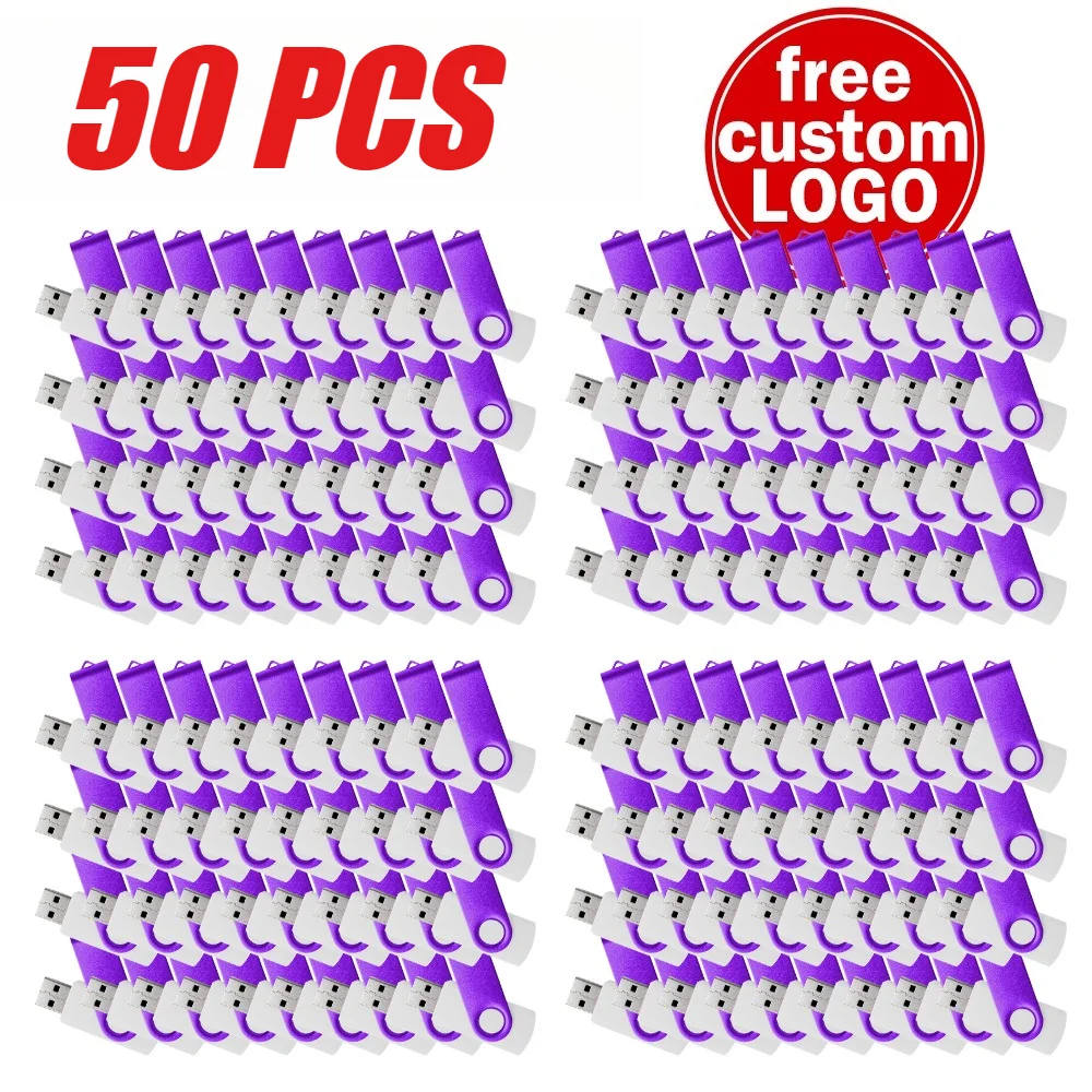 50Pcs Free Custom Logo USB 2.0 Flash Drive Pen Drive 4GB 8GB 16GB 32GB Waterproof Pendrive 64GB 128GB Real Capacity Memory Stick
50Pcs Free Custom Logo USB 2.0 Flash Drive Pen Drive 4GB 8GB 16GB 32GB Waterproof Pendrive 64GB 128GB Real Capacity Memory Stick