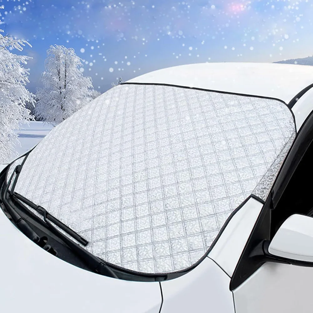 Car Windshield Snow Cover Frost Ice Windscreen Covers 4 Layers Thickness Snow Protector Covers Winter Car Accessories UV Sunshad
Car Windshield Snow Cover Frost Ice Windscreen Covers 4 Layers Thickness Snow Protector Covers Winter Car Accessories UV Sunshad