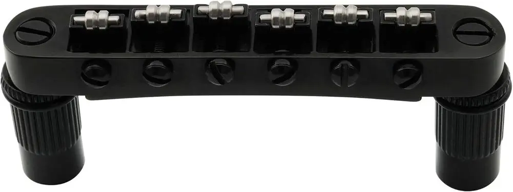 Tune-O-Matic Guitar Roller Saddle Bridge with M8 Post for Les Paul LP SG Guitar
Tune-O-Matic Guitar Roller Saddle Bridge with M8 Post for Les Paul LP SG Guitar