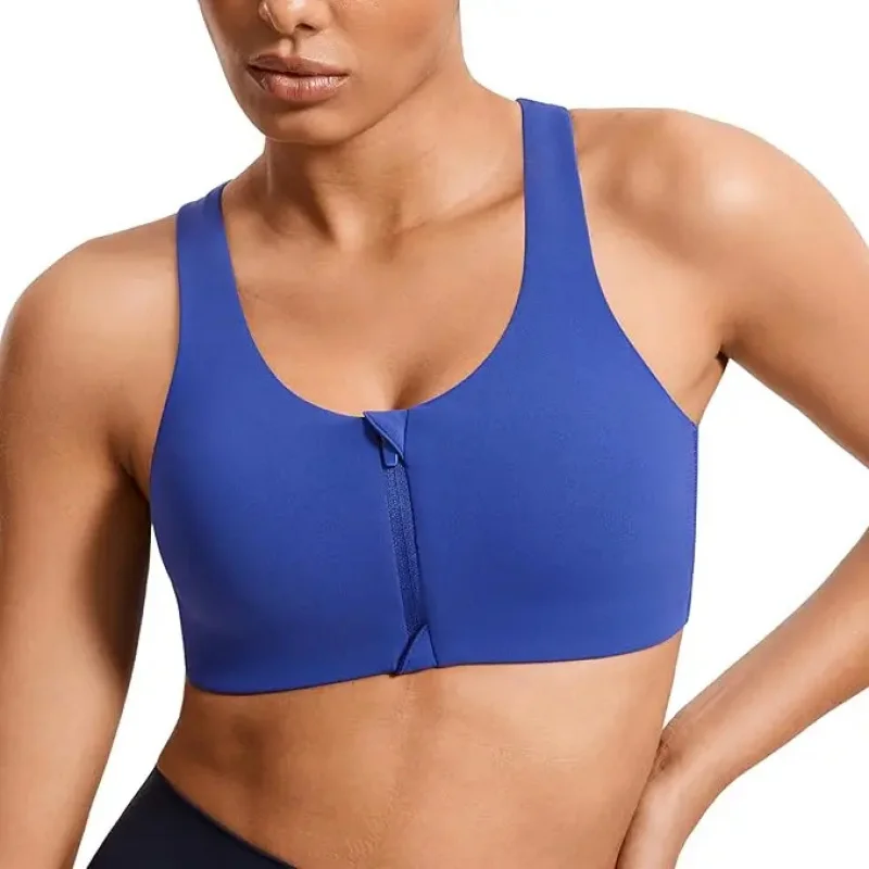 syrokan Power On High Impact Zip Front Sports Bras for Women No Underwire Racerback Soft Padded
syrokan Power On High Impact Zip Front Sports Bras for Women No Underwire Racerback Soft Padded