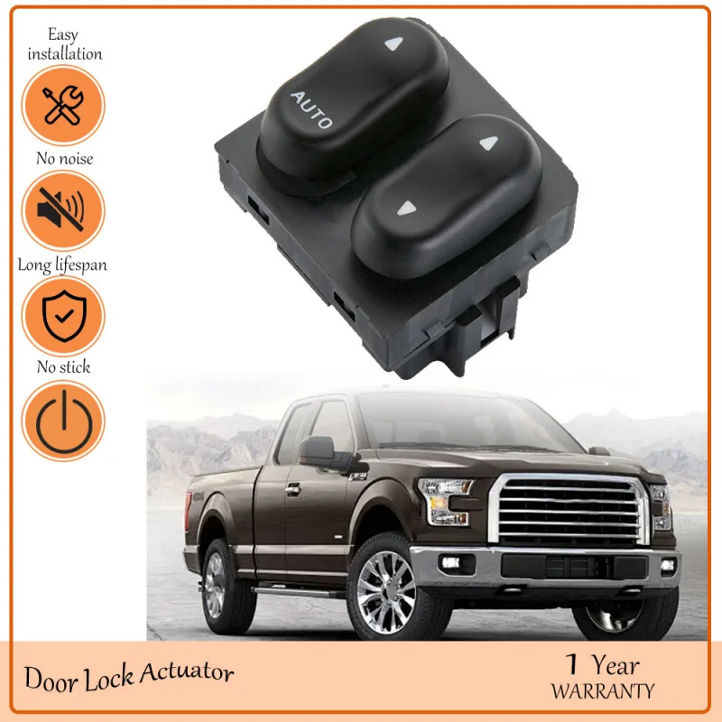 Driver Side Power Window Switch Fits for 1999-2002 Ford F-150,1999-2000 Ford F250 F350,2001-2002 Ford Lobo,oem XL3Z14529AA
Driver Side Power Window Switch Fits for 1999-2002 Ford F-150,1999-2000 Ford F250 F350,2001-2002 Ford Lobo,oem XL3Z14529AA