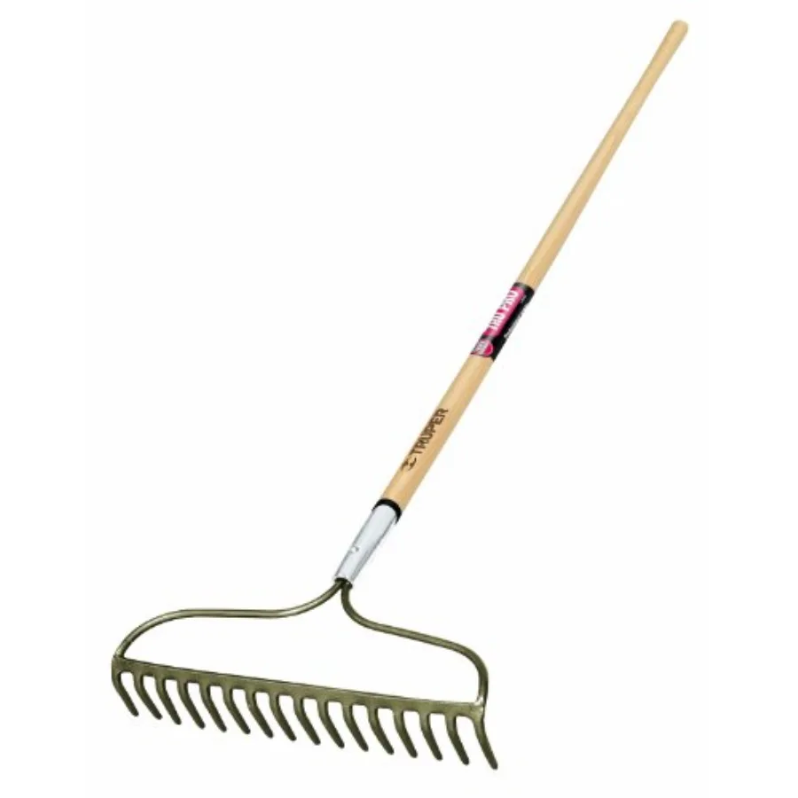 Truper 31374 Tru Pro Forged Bow Rake 16 Teeth with Ash Handle 60-Inch Ideal for Yard and Garden Use Durable Steel Construction
Truper 31374 Tru Pro Forged Bow Rake 16 Teeth with Ash Handle 60-Inch Ideal for Yard and Garden Use Durable Steel Construction