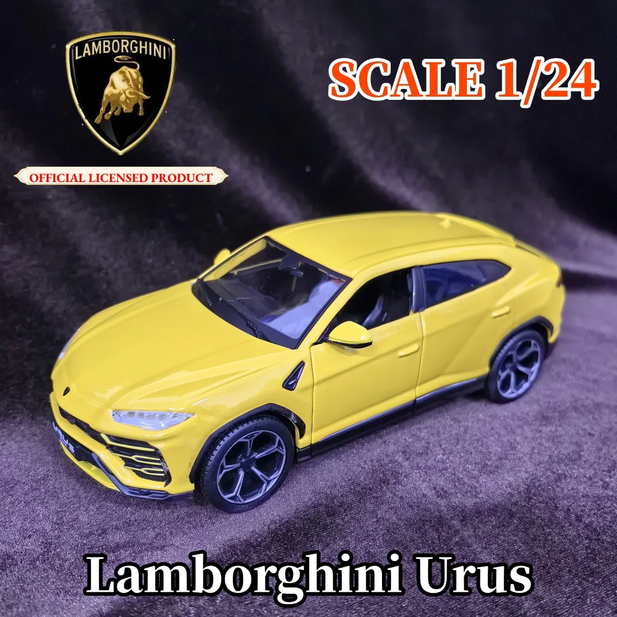 Лимитированная модель автомобиля Lamborghini Urus в масштабе Bburago 1:24, миниатюрная копия роскошного автомобиля, детская игрушка в подарок на Рождество
Лимитированная модель автомобиля Lamborghini Urus в масштабе Bburago 1:24, миниатюрная копия роскошного автомобиля, детская игрушка в подарок на Рождество