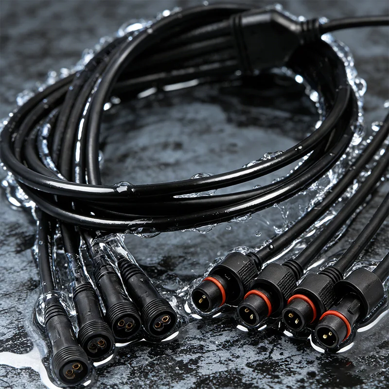 1 to 2 3 4 5 Splitter IP67 Y-Type Cables Connector 2 3 4Pin Connector Waterproof Outdoor LED Solar Light Male Female Plug Wire
1 to 2 3 4 5 Splitter IP67 Y-Type Cables Connector 2 3 4Pin Connector Waterproof Outdoor LED Solar Light Male Female Plug Wire