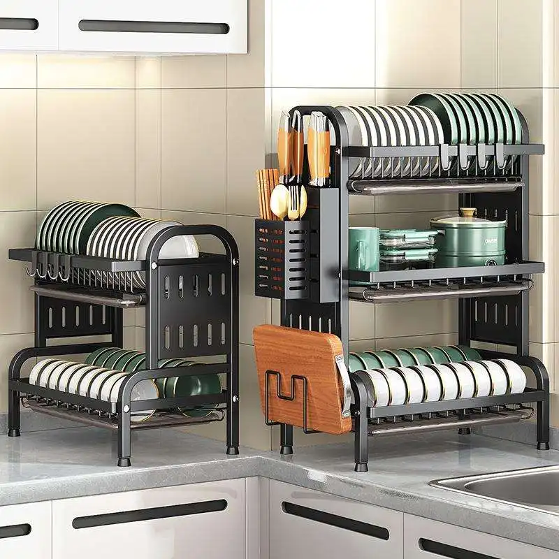 Kitchen Storage Rack Dishware Organizer Home Use Bowl Spoon Storage Box Multi-Function Bowl Cabinet Draining Shelf
Kitchen Storage Rack Dishware Organizer Home Use Bowl Spoon Storage Box Multi-Function Bowl Cabinet Draining Shelf