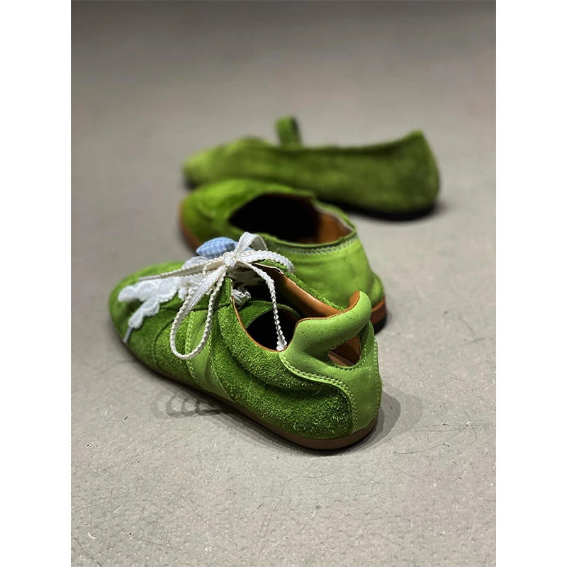 Casual Breathable Unisex Summer Deoxynucleotide Running Shoes Outdoor Ballet Style Flat Laced Rubber Sole round Toe Flats
Casual Breathable Unisex Summer Deoxynucleotide Running Shoes Outdoor Ballet Style Flat Laced Rubber Sole round Toe Flats