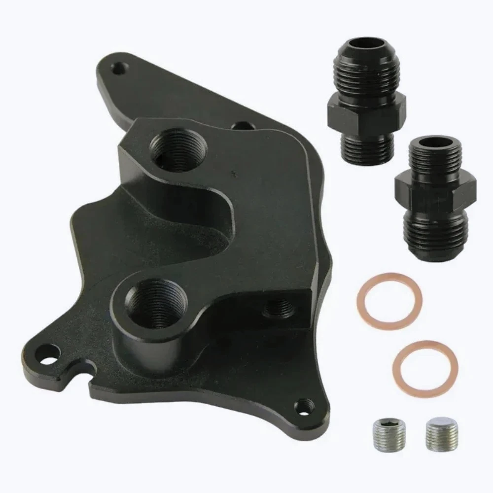 DB-LR AN10 Oil Cooler Filter Adapter Plate For BMW Mini Cooper S Supercharger R56 Engine 1.6L Turbo 2006-2012 Aluminum Black
DB-LR AN10 Oil Cooler Filter Adapter Plate For BMW Mini Cooper S Supercharger R56 Engine 1.6L Turbo 2006-2012 Aluminum Black