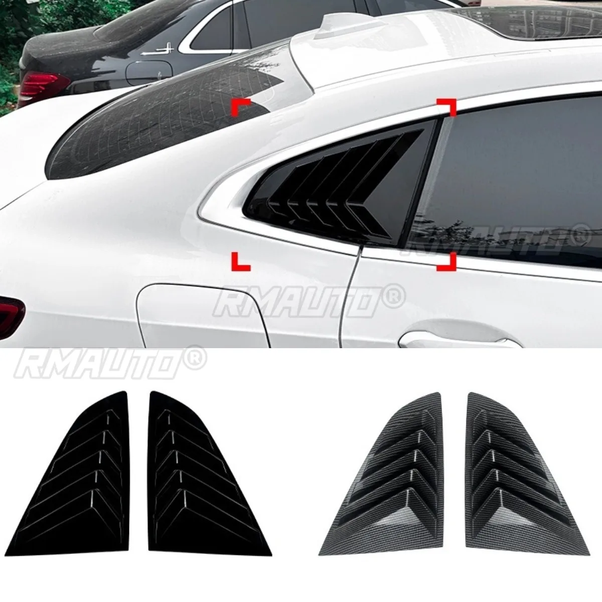 Car Side Rear Window Louver Shutter Cover Rear Quarter Panel Window Body Kit For BMW 2 Series F44 2020-2023 Exterior Accessories
Car Side Rear Window Louver Shutter Cover Rear Quarter Panel Window Body Kit For BMW 2 Series F44 2020-2023 Exterior Accessories