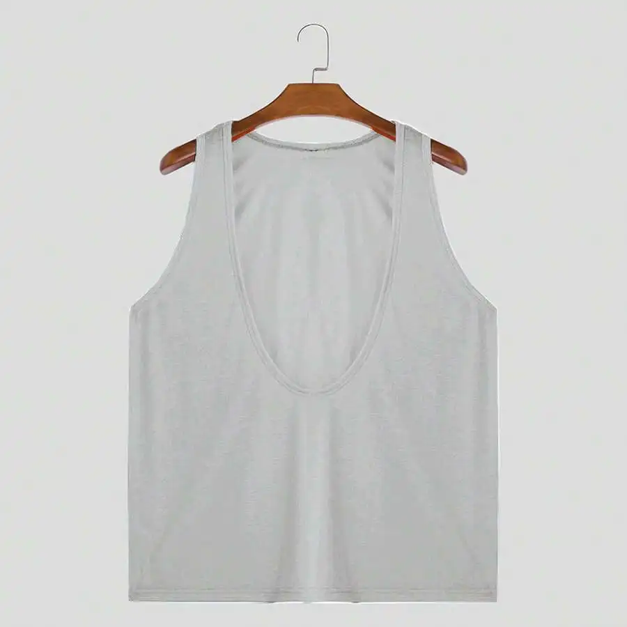 Mens Solid Color V-Neck Sleeveless Tank Top Casual Breathable Summer Vest
Mens Solid Color V-Neck Sleeveless Tank Top Casual Breathable Summer Vest