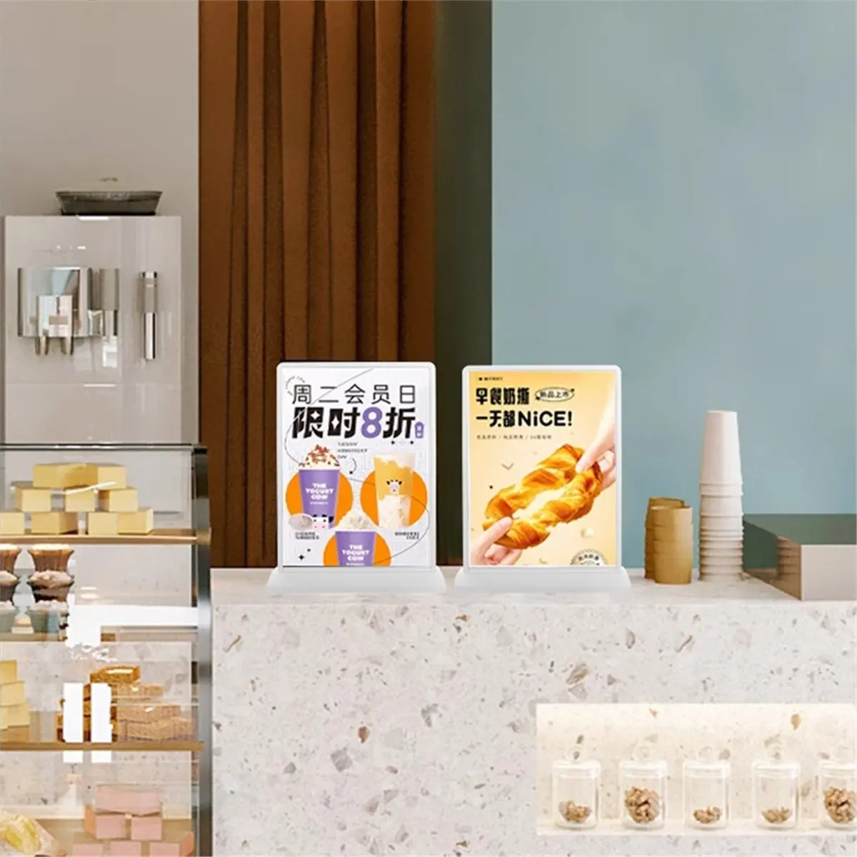 DT75BG LED Lightbox Business LED Light Sign Advertising Lighting LED Poster Menu Display A4 Rechargable
DT75BG LED Lightbox Business LED Light Sign Advertising Lighting LED Poster Menu Display A4 Rechargable