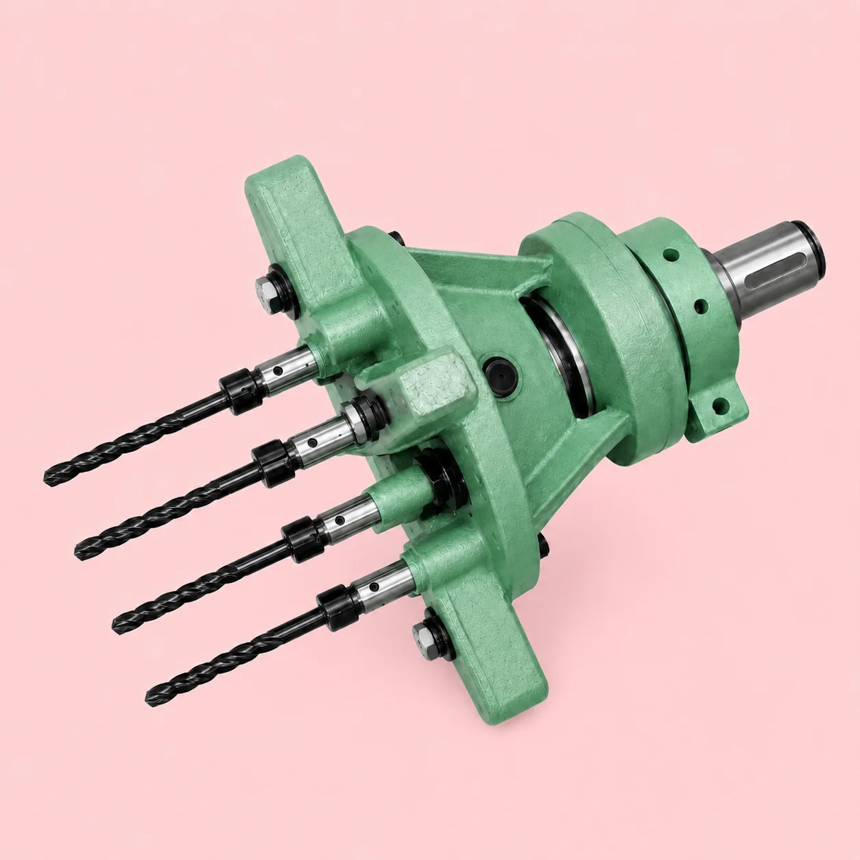 Adjustable Multi Spindle Drill Head For Aluminum Profile Processing ER Collet Type
Adjustable Multi Spindle Drill Head For Aluminum Profile Processing ER Collet Type