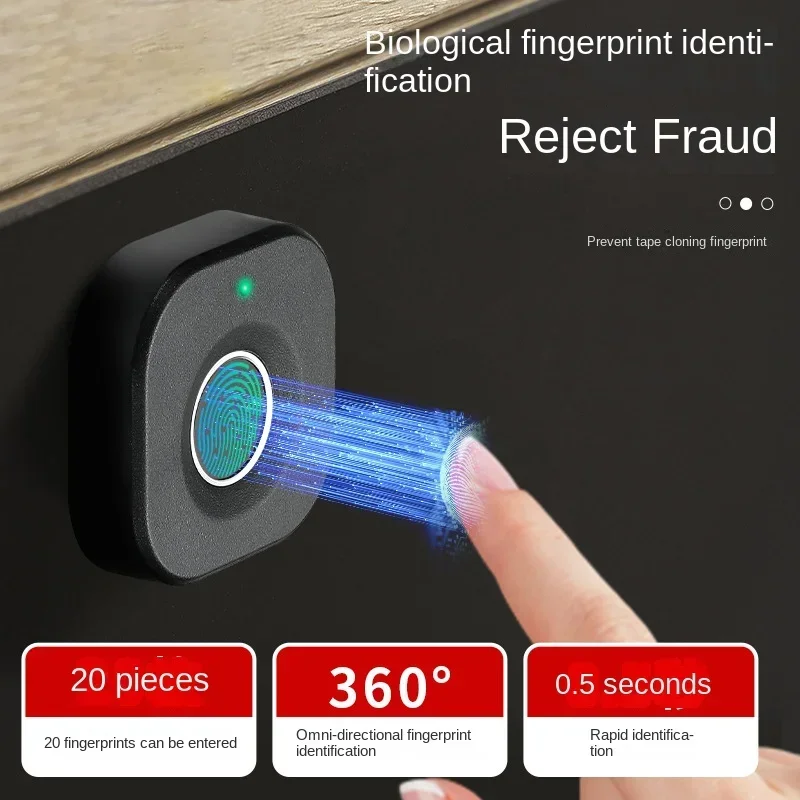 Biometric Fingerprint Lock Black Keyless Cabinet Lock Smart Drawer Locks Anti-theft Door Lock Long Standby Time Door Hardwar
Biometric Fingerprint Lock Black Keyless Cabinet Lock Smart Drawer Locks Anti-theft Door Lock Long Standby Time Door Hardwar