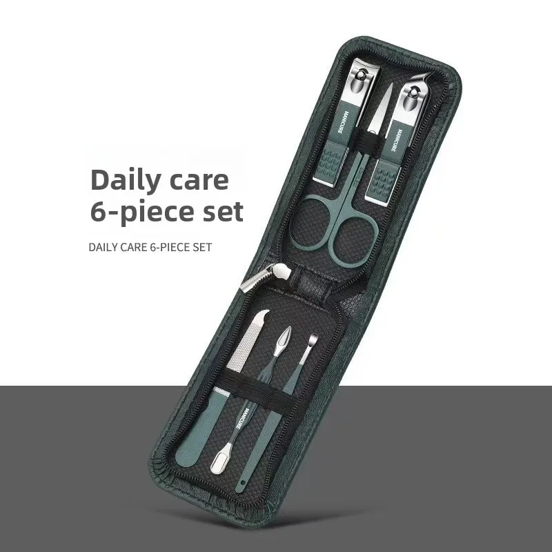 Professional 6-Piece Nail Care Kit - Nail Tip Clipper Pedicure Manicure Tools Set for Finger Care
Professional 6-Piece Nail Care Kit - Nail Tip Clipper Pedicure Manicure Tools Set for Finger Care