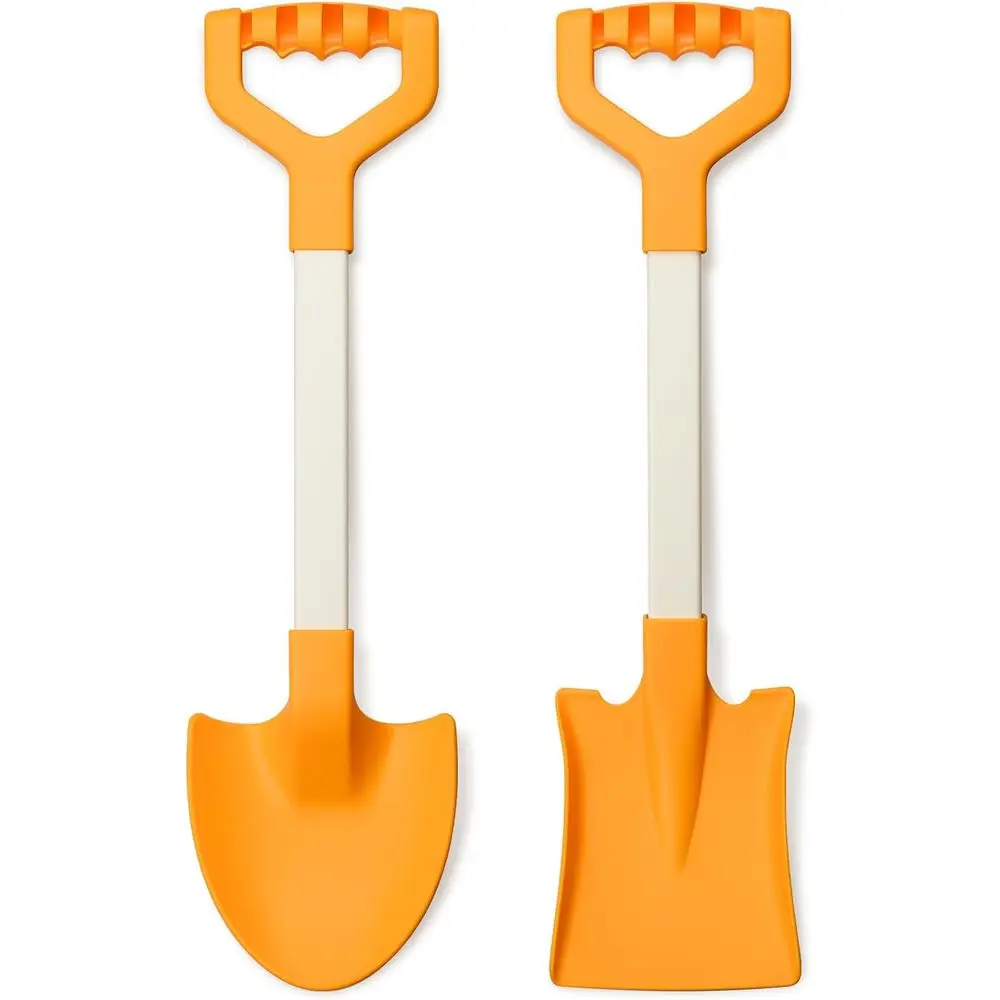 20 Long-Handled Sand Beach Spades for Kids - Heavy-Duty Plastic Scoops, Ideal for Sandbox, Garden, and Play, 2-Pack Orange
20 Long-Handled Sand Beach Spades for Kids - Heavy-Duty Plastic Scoops, Ideal for Sandbox, Garden, and Play, 2-Pack Orange