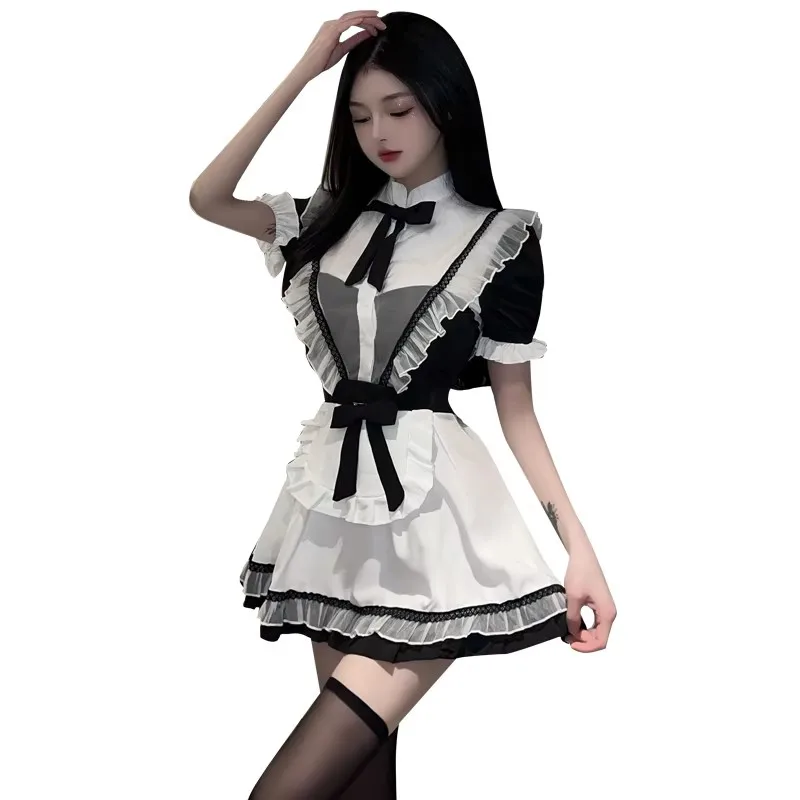 Women Cute Temptation Maid Outfit Cosplay Costumes Sweet Sexy Underwear Anime Role Play Couple Game Party Servant Uniform New
Women Cute Temptation Maid Outfit Cosplay Costumes Sweet Sexy Underwear Anime Role Play Couple Game Party Servant Uniform New