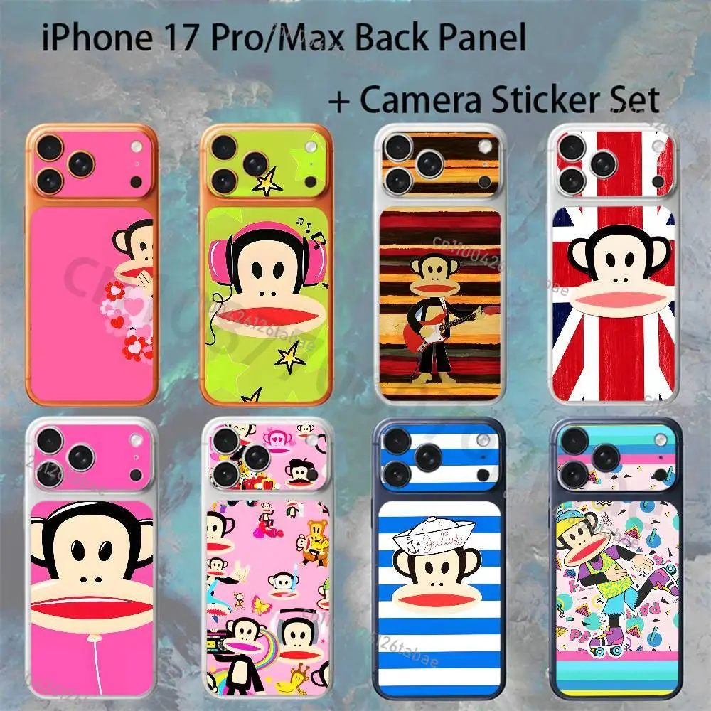 P-PaulS Monkey F-FrankS For iPhone 17proMax/17pro Full Cover Decal Skin Wrap Colorful Rear Protective Sticker Film
P-PaulS Monkey F-FrankS For iPhone 17proMax/17pro Full Cover Decal Skin Wrap Colorful Rear Protective Sticker Film
