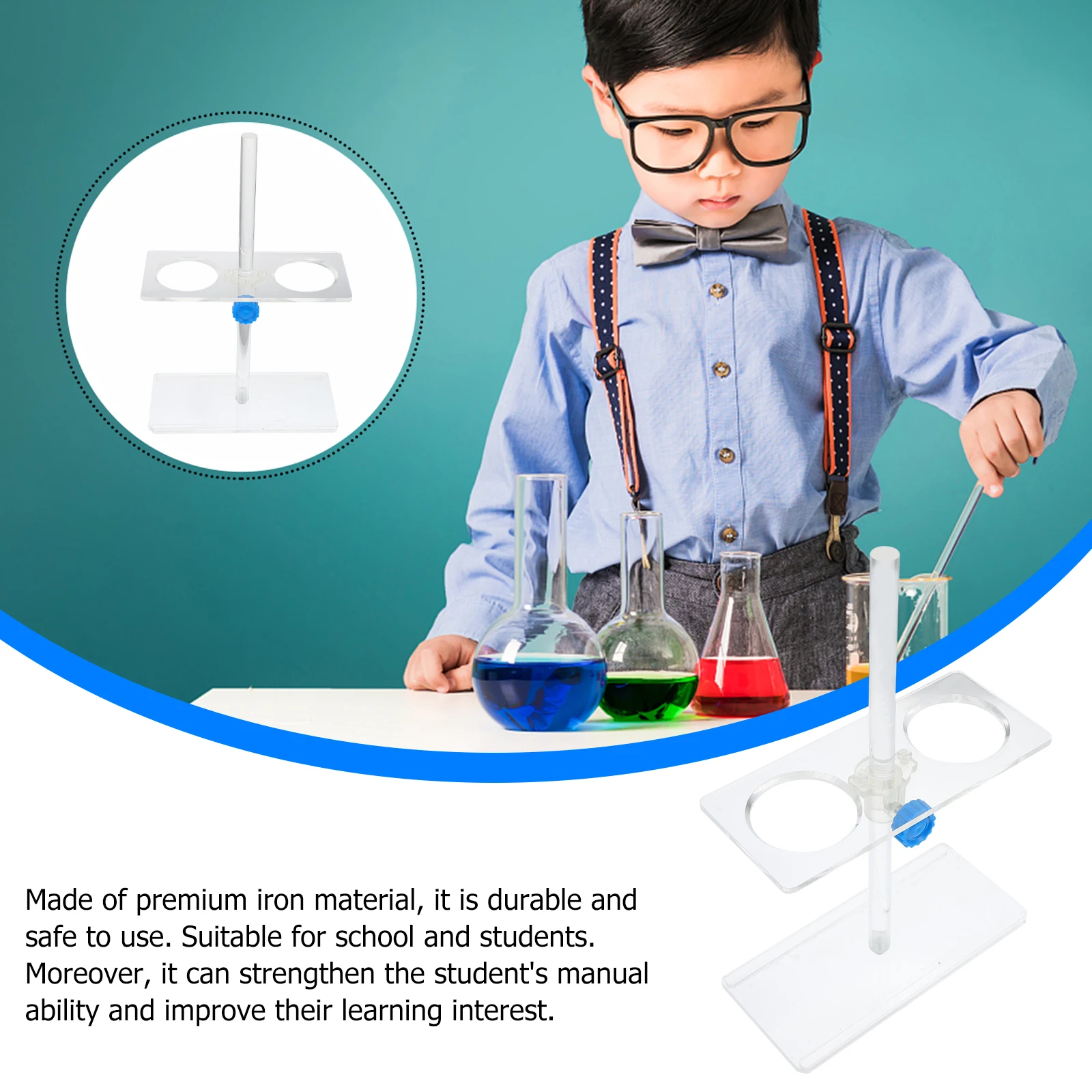 Funnel Stand Test Funnel Holder 2-Hole Funnel Stand Rack for Funnel Laboratory Funnel Rack 
Funnel Stand Test Funnel Holder 2-Hole Funnel Stand Rack for Funnel Laboratory Funnel Rack