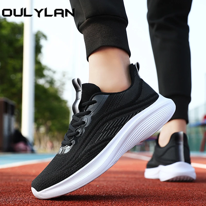 Oulylan Anti Slip Mesh Shoe Woman Men Couple Sneakers Breathable Lace-up Running Sport Shoes Air Cushion Athletic Sneakers
Oulylan Anti Slip Mesh Shoe Woman Men Couple Sneakers Breathable Lace-up Running Sport Shoes Air Cushion Athletic Sneakers