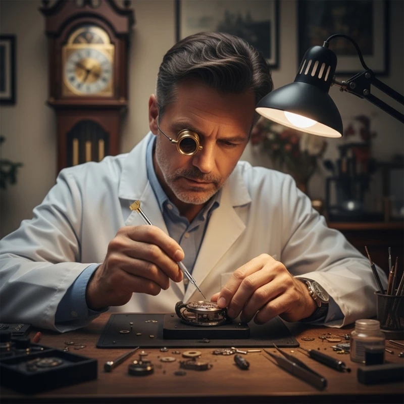 Accuracy Mini Screwdriver Set Tool Steel Blade Comfortable Grip For Clock Repair Tasks