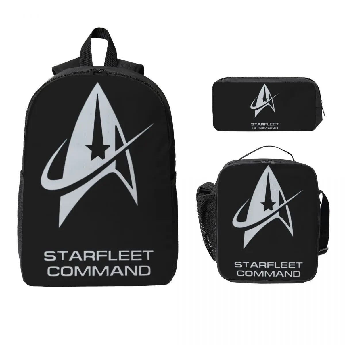 Star Treks Science Fiction TV Series Backpack Boys Girls BookBag School Bag Shoulder Bags 3ps Insulated Lunch Bag Pencil Case
Star Treks Science Fiction TV Series Backpack Boys Girls BookBag School Bag Shoulder Bags 3ps Insulated Lunch Bag Pencil Case