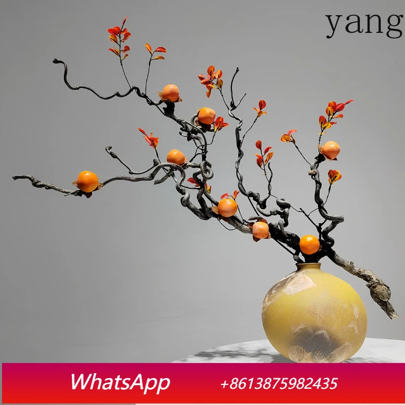 Yjq new Chinese simulation persimmon fake branches living room dining table flower arrangement persimmon Ruyi ornament
Yjq new Chinese simulation persimmon fake branches living room dining table flower arrangement persimmon Ruyi ornament
