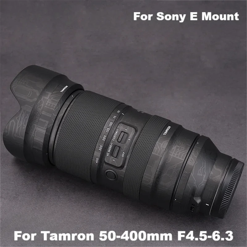 For Tamron 50-400mm Decal Skin Vinyl Wrap Film Lens Protective Sticker 50-400 F4.5-6.3 4.5-6.3 F/4.5-6.3 A067 For Sony E Mount
For Tamron 50-400mm Decal Skin Vinyl Wrap Film Lens Protective Sticker 50-400 F4.5-6.3 4.5-6.3 F/4.5-6.3 A067 For Sony E Mount