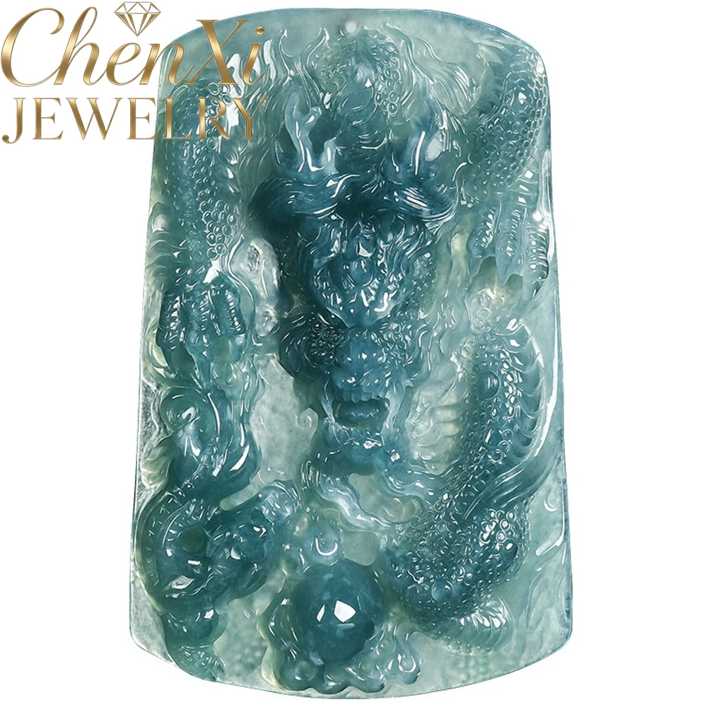 Natural Blue Water Jadeite Three-Dimensional Powerful Zodiac Dragon Pendant Luxury Quality Fashion Fine Jewelry Exquisite Gift
Natural Blue Water Jadeite Three-Dimensional Powerful Zodiac Dragon Pendant Luxury Quality Fashion Fine Jewelry Exquisite Gift