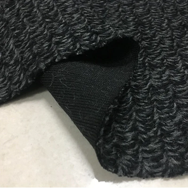 High-End Knitted Woolen Fabric Bla ey Circle Pattern for Autumn Winter Thi Clothes ing Material Home Sponge Pad
High-End Knitted Woolen Fabric Bla ey Circle Pattern for Autumn Winter Thi Clothes ing Material Home Sponge Pad
