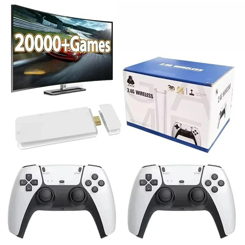 M15 4K Game Stick TV Video Game Console 64G Built-in 20000 Games Retro Handheld Game Player With Wireless Gamepad Controller
M15 4K Game Stick TV Video Game Console 64G Built-in 20000 Games Retro Handheld Game Player With Wireless Gamepad Controller