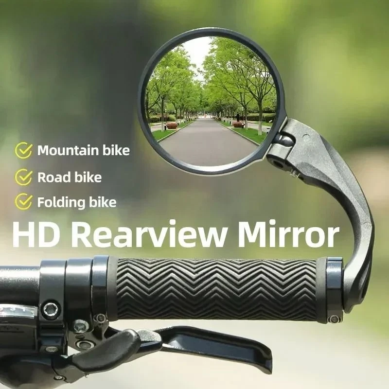 Bike Mirrors Mountain Road HD Folding Bicycle RearView 360° Adjustable Handlebar Looking Glass PC Accessories
Bike Mirrors Mountain Road HD Folding Bicycle RearView 360° Adjustable Handlebar Looking Glass PC Accessories