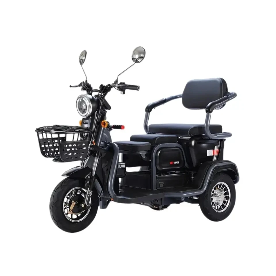 Wholesale Electric Bicycle Three-Wheel Electric Motorcycle Electric Tricycle Home Transportation
Wholesale Electric Bicycle Three-Wheel Electric Motorcycle Electric Tricycle Home Transportation