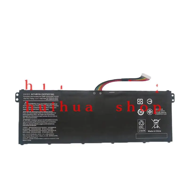 2025 New AC14B18J Battery For Acer Aspire ES 15 ES1-571 ES1-331 Chromebook 11 CB3-111 13 CB5-311 CB3-531 TravelMate B115-M B116
2025 New AC14B18J Battery For Acer Aspire ES 15 ES1-571 ES1-331 Chromebook 11 CB3-111 13 CB5-311 CB3-531 TravelMate B115-M B116