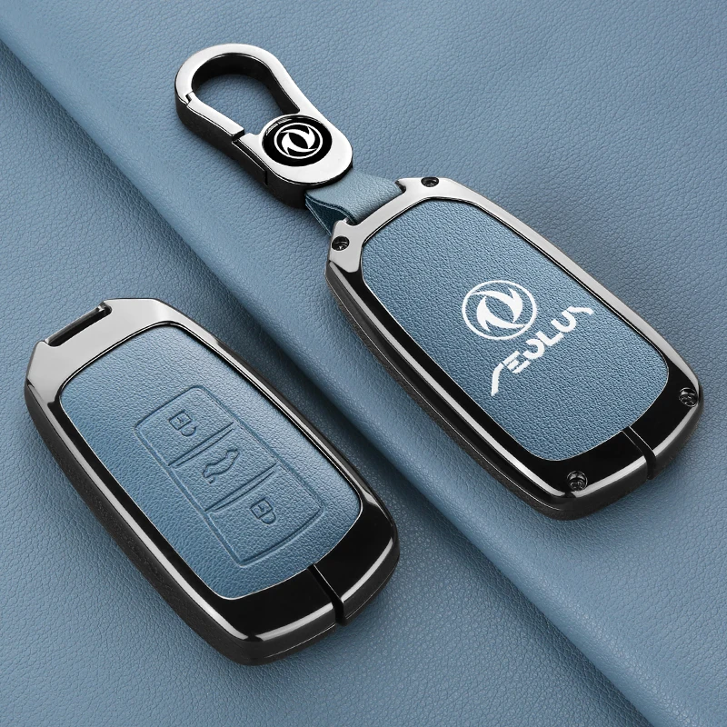 Zinc Alloy Leather Car Smart Remote Key Case Fob Cover Protector Shell For DFSK Dongfeng Aeolus AX7 Auto Keychain Accessories
Zinc Alloy Leather Car Smart Remote Key Case Fob Cover Protector Shell For DFSK Dongfeng Aeolus AX7 Auto Keychain Accessories