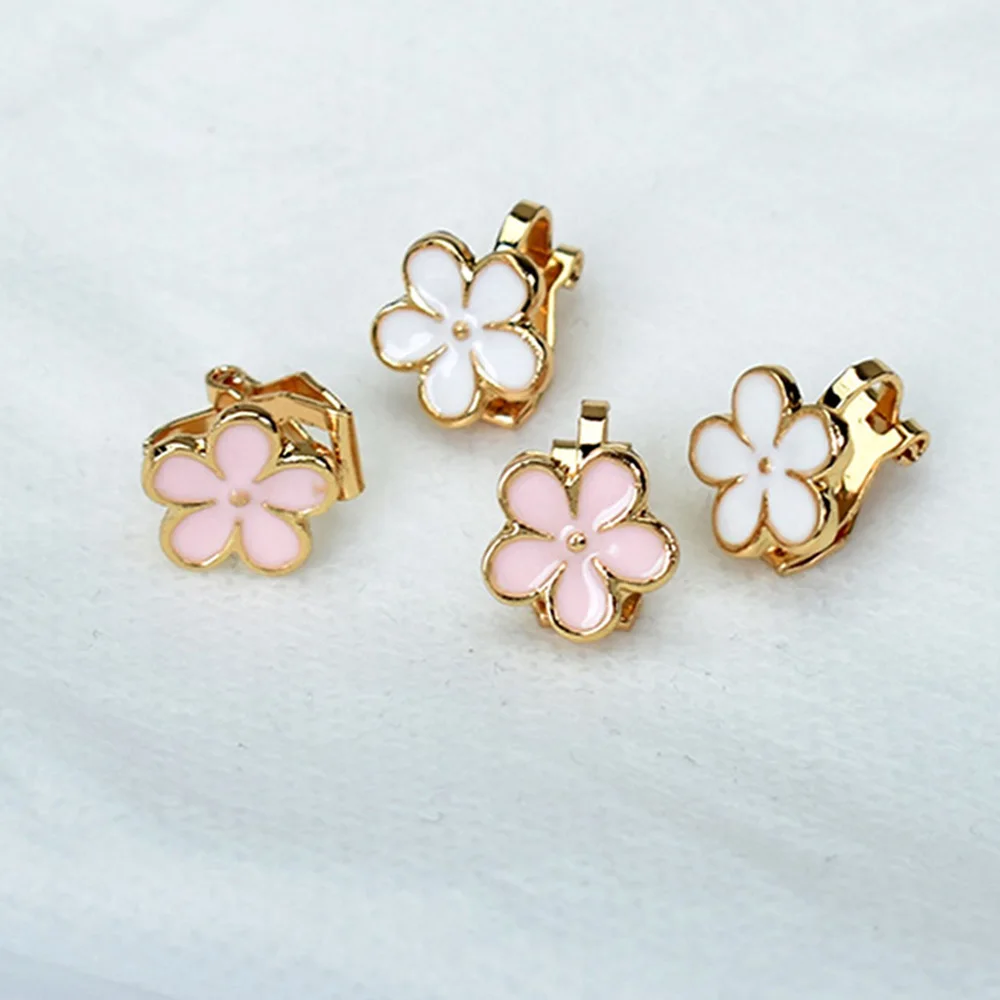 10pcs Korean Cute Enamel Flower Clip On Earrings Without Piercing Party No Hole Earcuffs For Women Small Floral Jewelry
10pcs Korean Cute Enamel Flower Clip On Earrings Without Piercing Party No Hole Earcuffs For Women Small Floral Jewelry