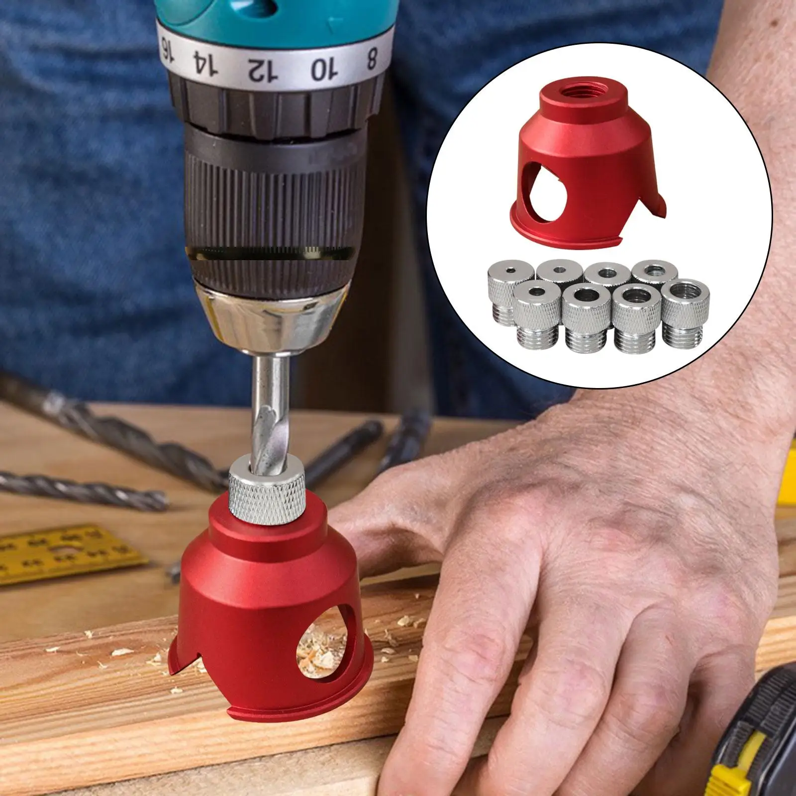 Vertical Hole Punch Locator DIY Supplies Replacement Accessories Woodworking Drill Jig for Crafting Straight Holes Home
Vertical Hole Punch Locator DIY Supplies Replacement Accessories Woodworking Drill Jig for Crafting Straight Holes Home