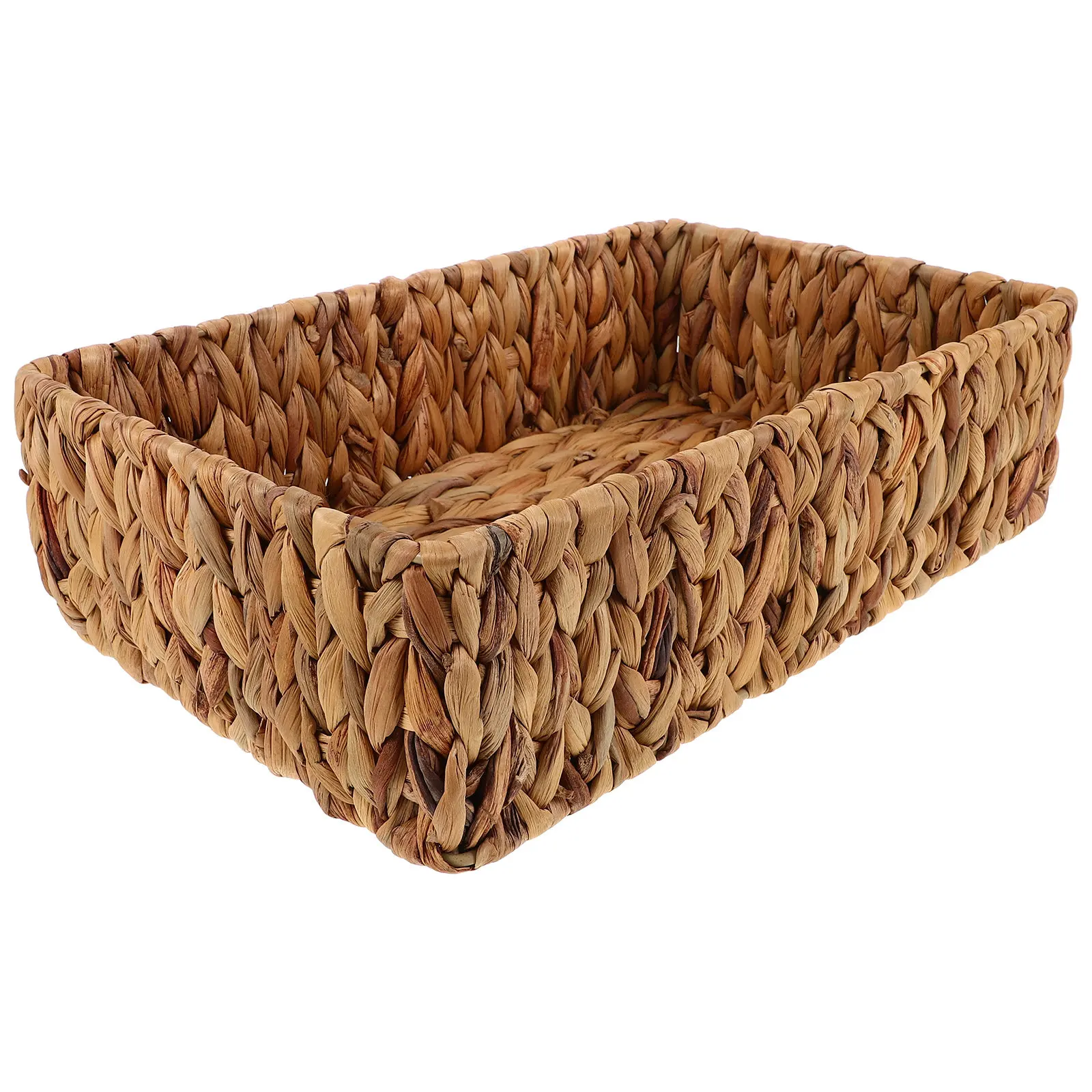 Small Handwoven Wicker Storage Basket Seagrass Desktop Organizer for Bathroom Kitchen Fruit Sundries Storage Box
Small Handwoven Wicker Storage Basket Seagrass Desktop Organizer for Bathroom Kitchen Fruit Sundries Storage Box