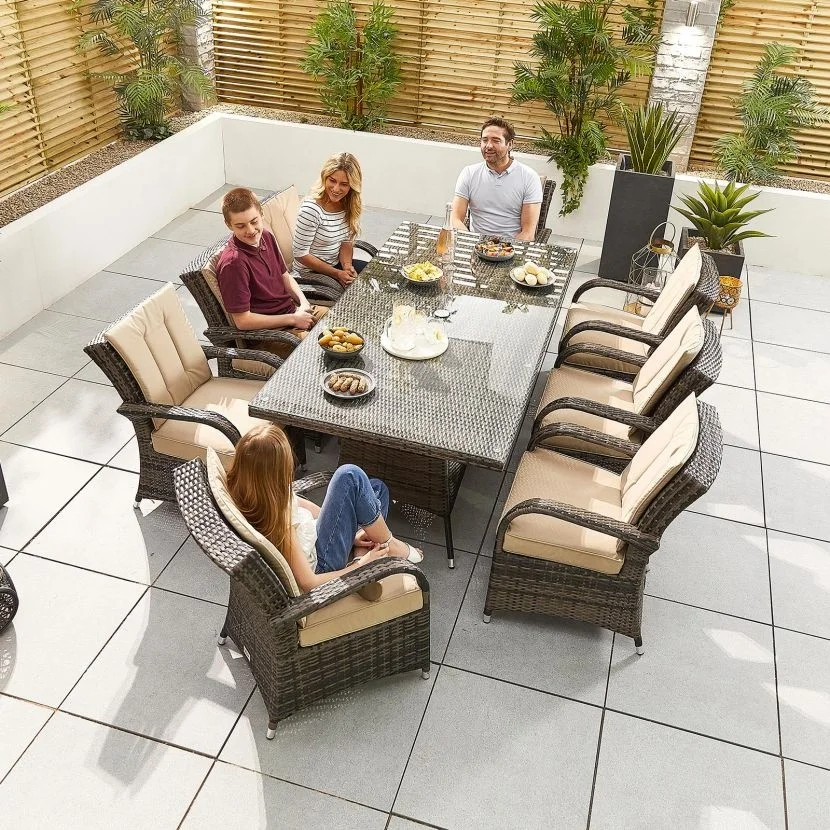 Outdoor Wicker Garden Sofa Set for Dining for Garden Furniture and Outdoor Dining Applications
Outdoor Wicker Garden Sofa Set for Dining for Garden Furniture and Outdoor Dining Applications