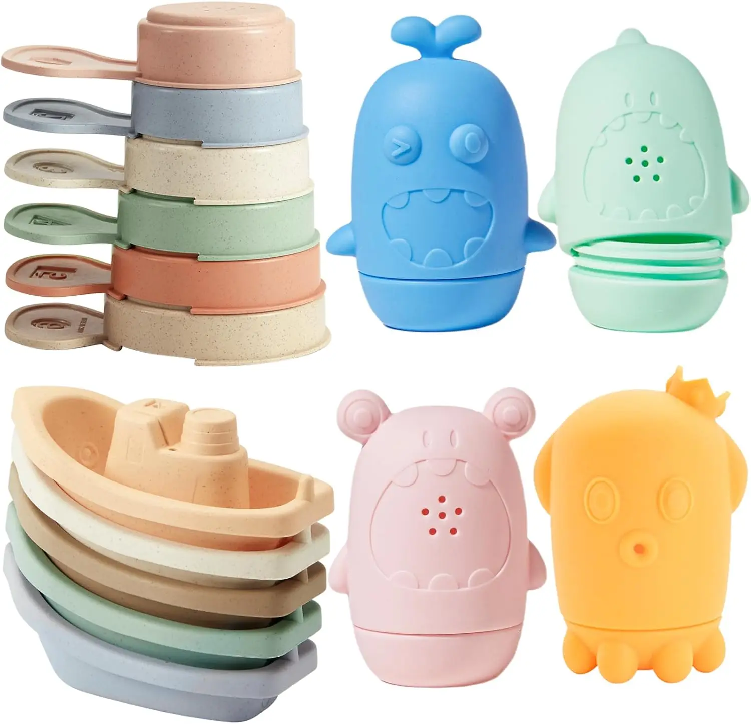 Bath Toys for Kids Ocean Series Bathtub Toys Silicone Bath Toys for Babies Silicone Sprinkler Bathtub Animal Toy
Bath Toys for Kids Ocean Series Bathtub Toys Silicone Bath Toys for Babies Silicone Sprinkler Bathtub Animal Toy