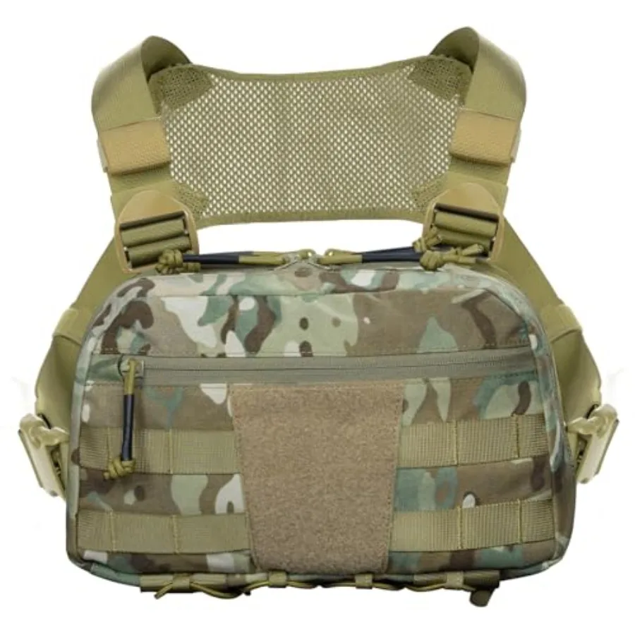 Tactical Chest Pack Bag Molle EDC Pouch Bag with CCW Compartment Adjustable Strap Workouts Fishing Hunting
Tactical Chest Pack Bag Molle EDC Pouch Bag with CCW Compartment Adjustable Strap Workouts Fishing Hunting