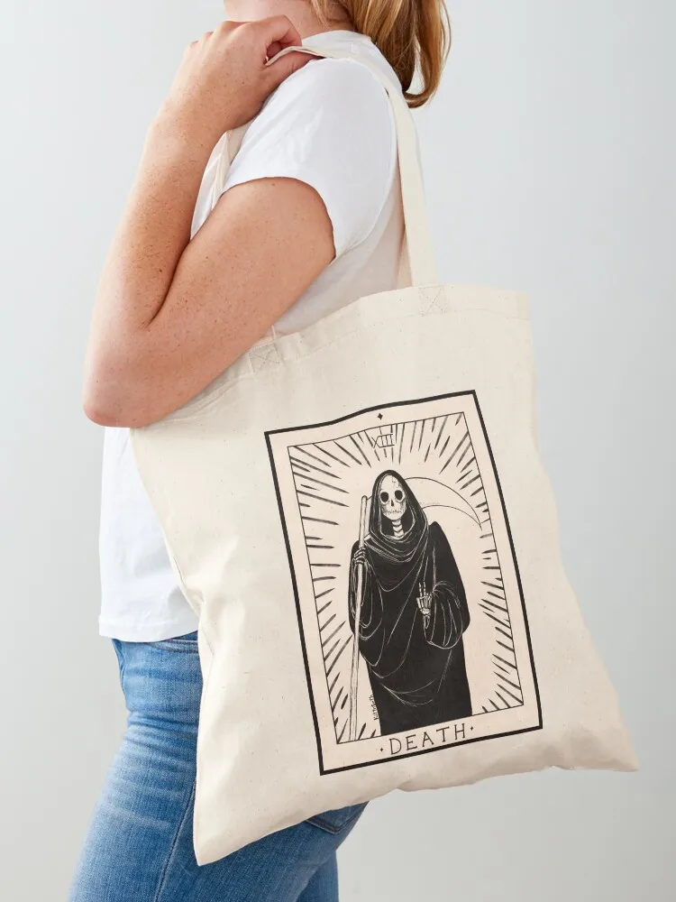 Skeleton Tarot - Death Tote Bag cute tote Canvas stote canvas men
Skeleton Tarot - Death Tote Bag cute tote Canvas stote canvas men