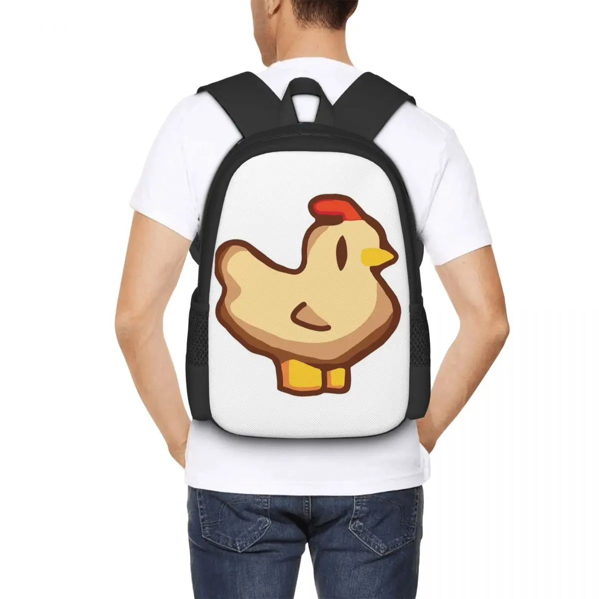 Stardew Chicken Student Backpack School Bag Hiking Travel Daypack for Boys Girls Fashion Bookbag Shoulder Bags
Stardew Chicken Student Backpack School Bag Hiking Travel Daypack for Boys Girls Fashion Bookbag Shoulder Bags