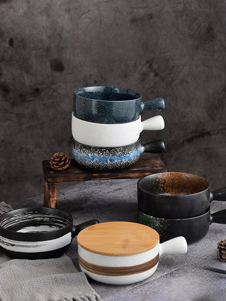 Cerc Handheld Bowl with Lid for Rice Cooker Soup Porrie Simple Sle Restaurant Quali Chinese Dining Utensils Diware
Cerc Handheld Bowl with Lid for Rice Cooker Soup Porrie Simple Sle Restaurant Quali Chinese Dining Utensils Diware