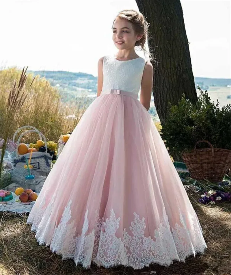 Vintage A-Line Pink Flower Girl Dress For Wedding Lace Corset Back Tailor Made Kids Prom Dresses First Communion Dress
Vintage A-Line Pink Flower Girl Dress For Wedding Lace Corset Back Tailor Made Kids Prom Dresses First Communion Dress