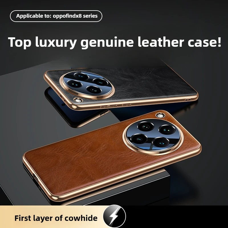 Luxury Leather for OPPO Find X8 Case Anti-Drop Electroplating Grooved Oil Wax Leather
Luxury Leather for OPPO Find X8 Case Anti-Drop Electroplating Grooved Oil Wax Leather