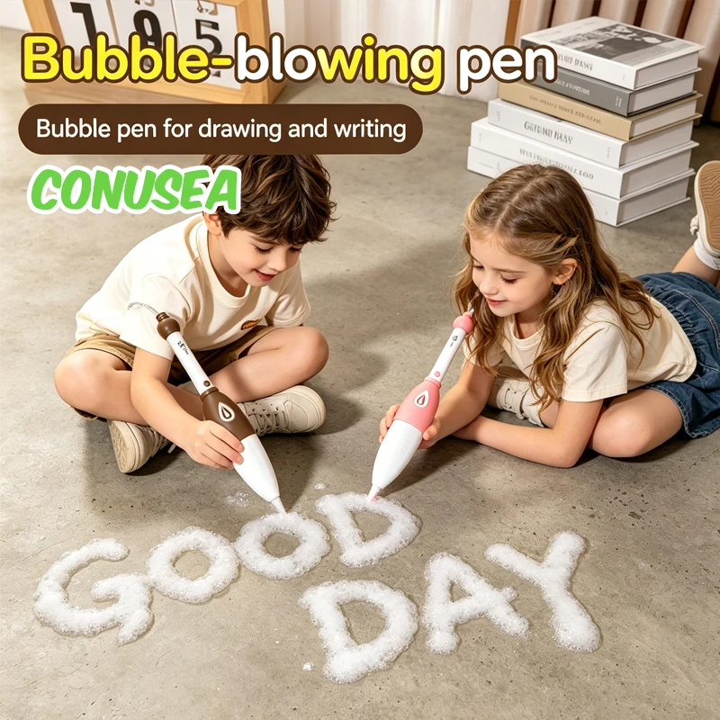 Creative Bubble Pen Automatic Brush Soap Bubble Gun Bubbles Machine Blowing Drawing Writing Foam Maker Outdoor Educational Toy
Creative Bubble Pen Automatic Brush Soap Bubble Gun Bubbles Machine Blowing Drawing Writing Foam Maker Outdoor Educational Toy